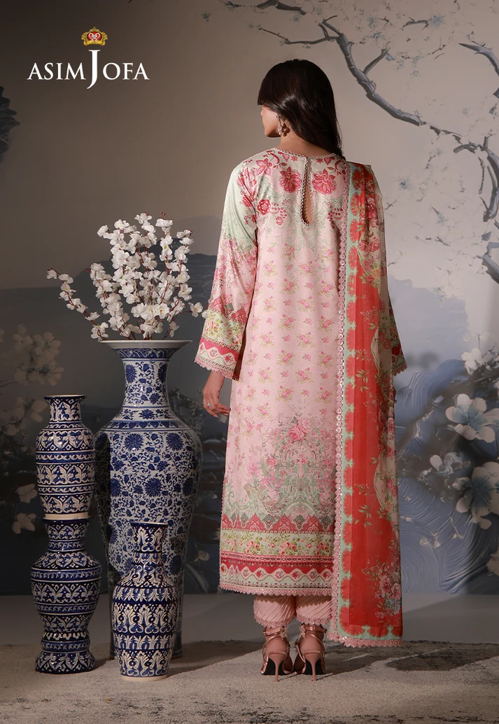 Asim Jofa Charmeuse Silk '26-AJCS-10 - Image 2