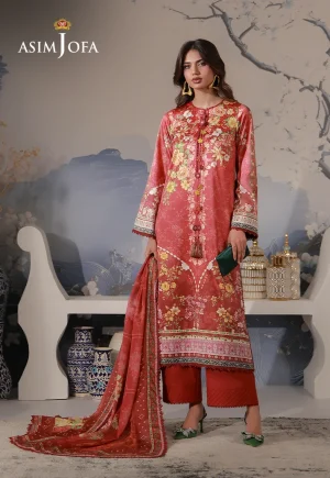 Asim Jofa Charmeuse Silk '26-AJCS-03