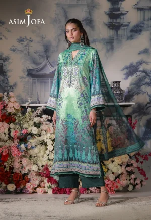 Asim Jofa Charmeuse Silk '26-AJCS-06