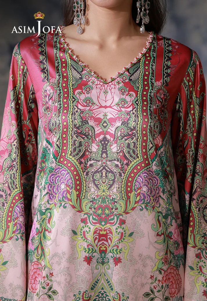 Asim Jofa Charmeuse Silk '26-AJCS-04 - Image 3