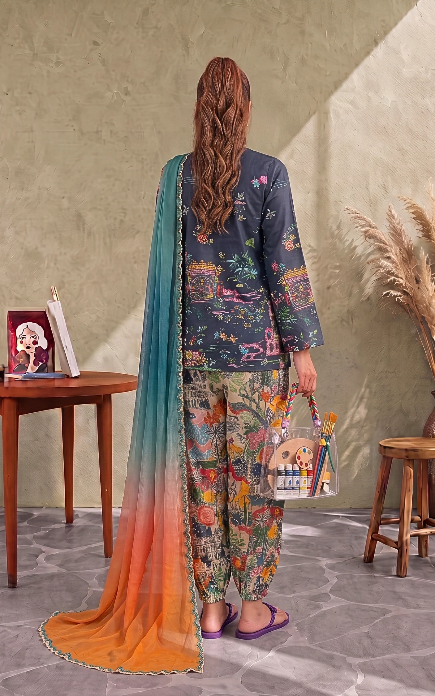 Asifa and Nabeel Cambric Collection '26-Kiana - Image 2