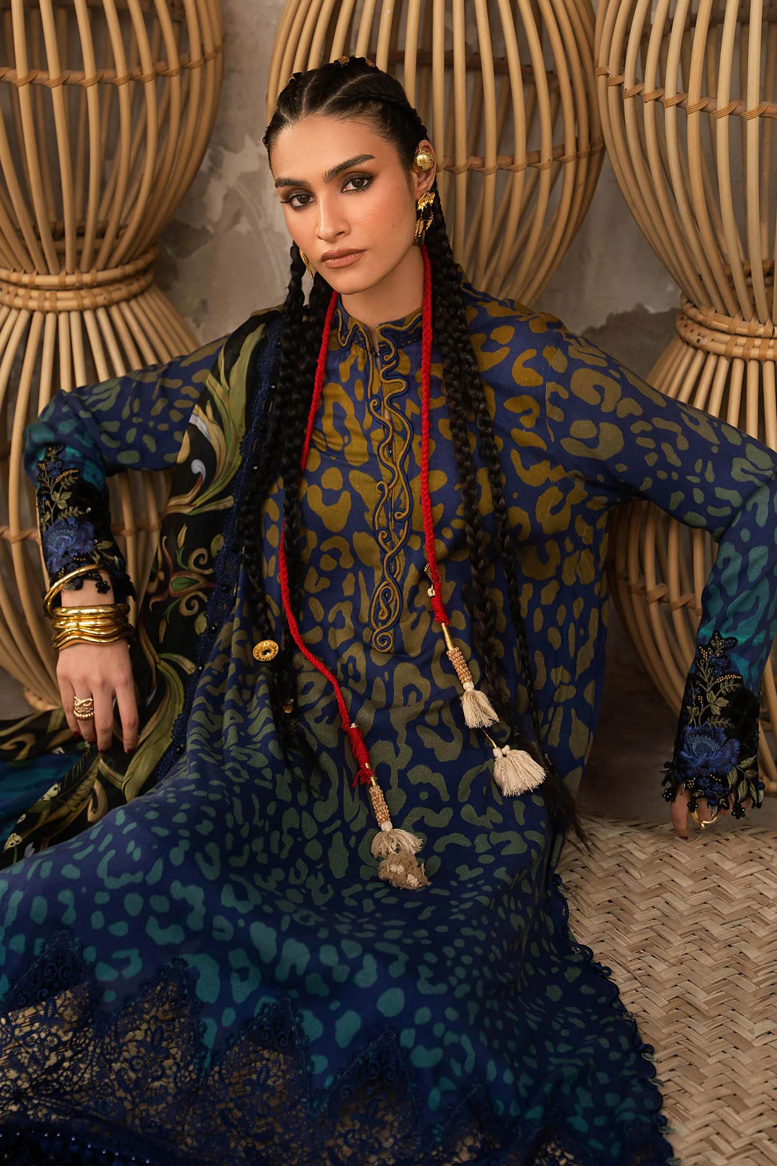 Maria B M Prints fall winter '26-MPT-3101 B
