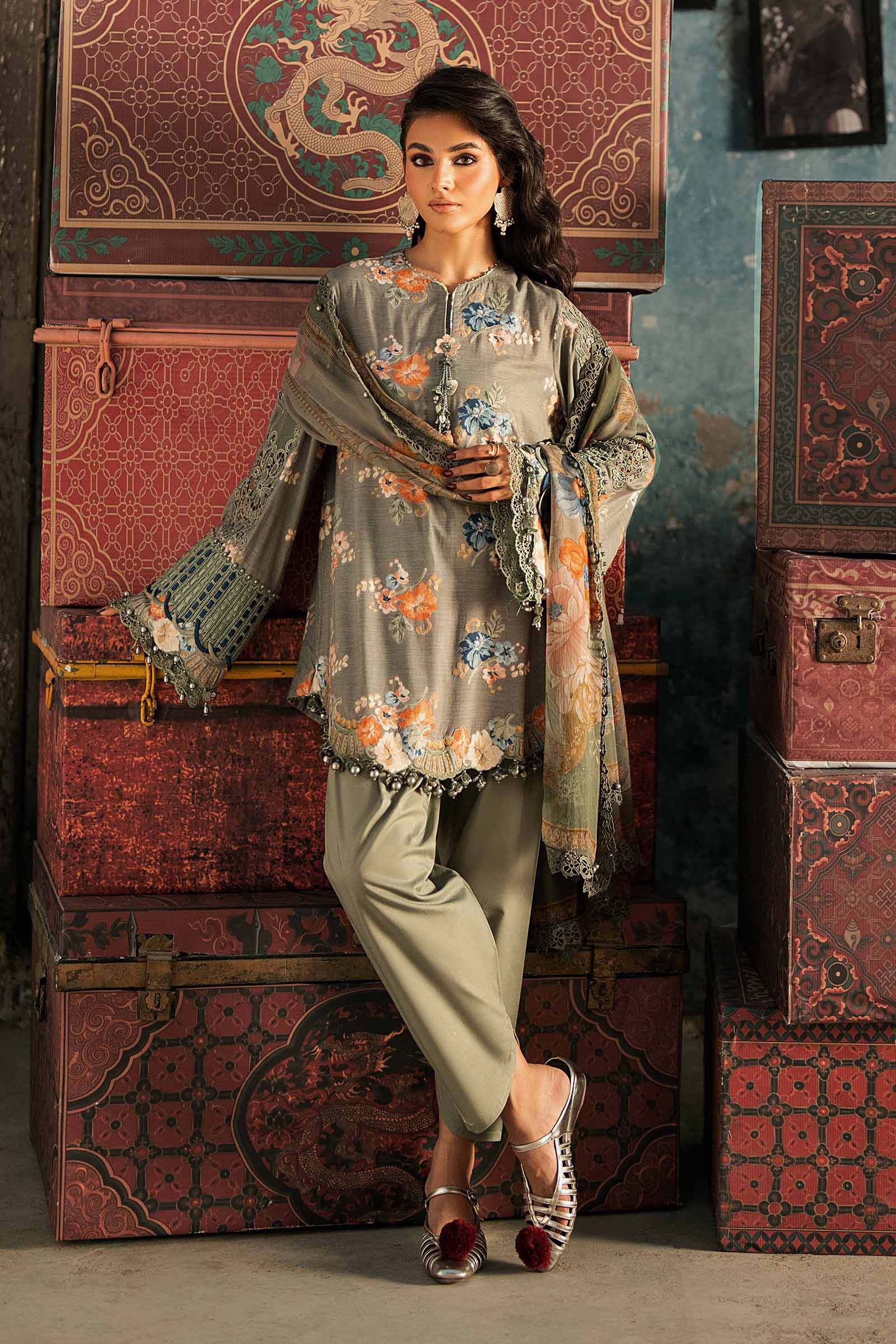 Maria B M Prints fall winter '26-MPT-3103 A