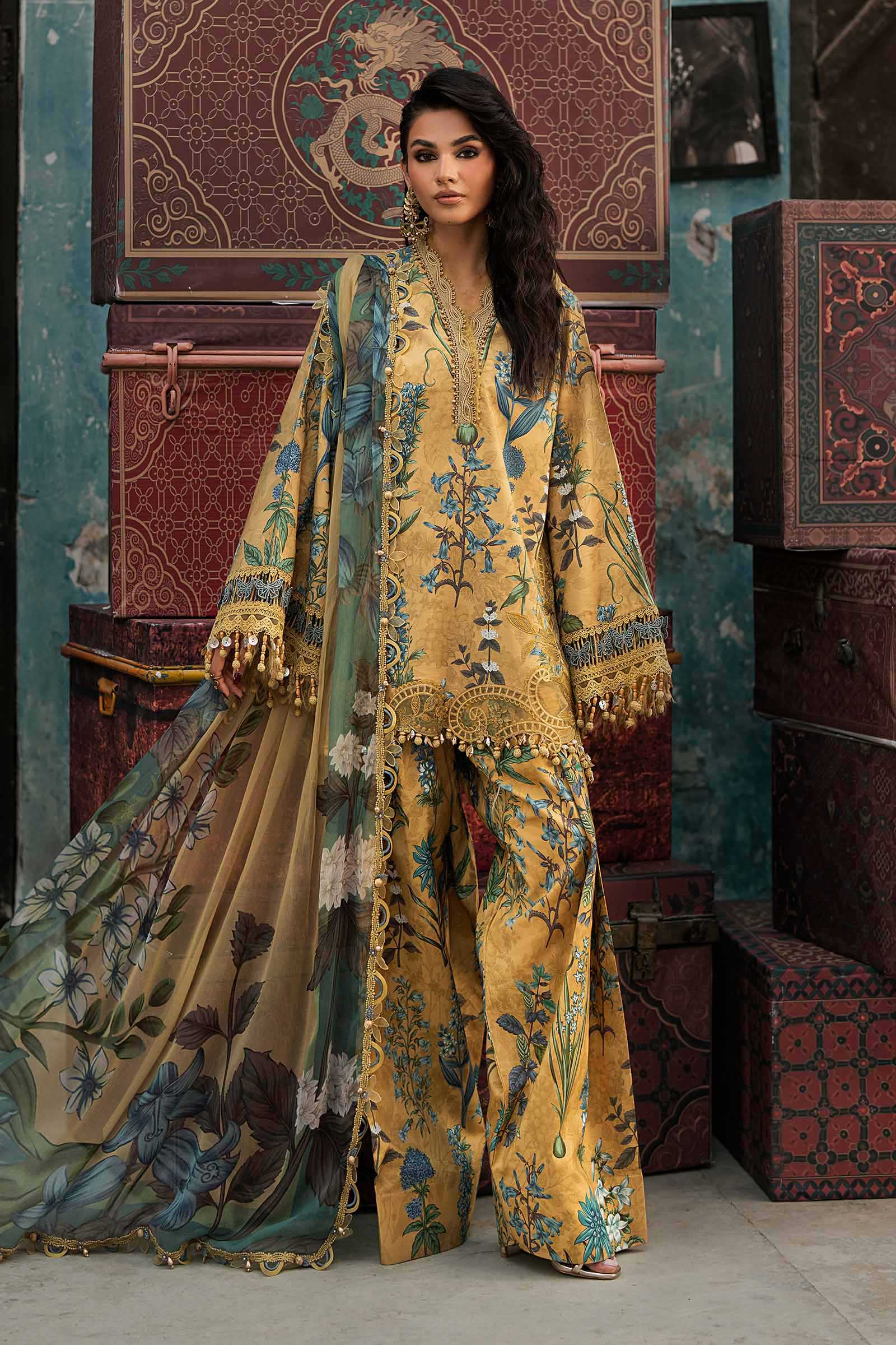Maria B M Prints fall winter '26-MPT-3106 A - Image 2