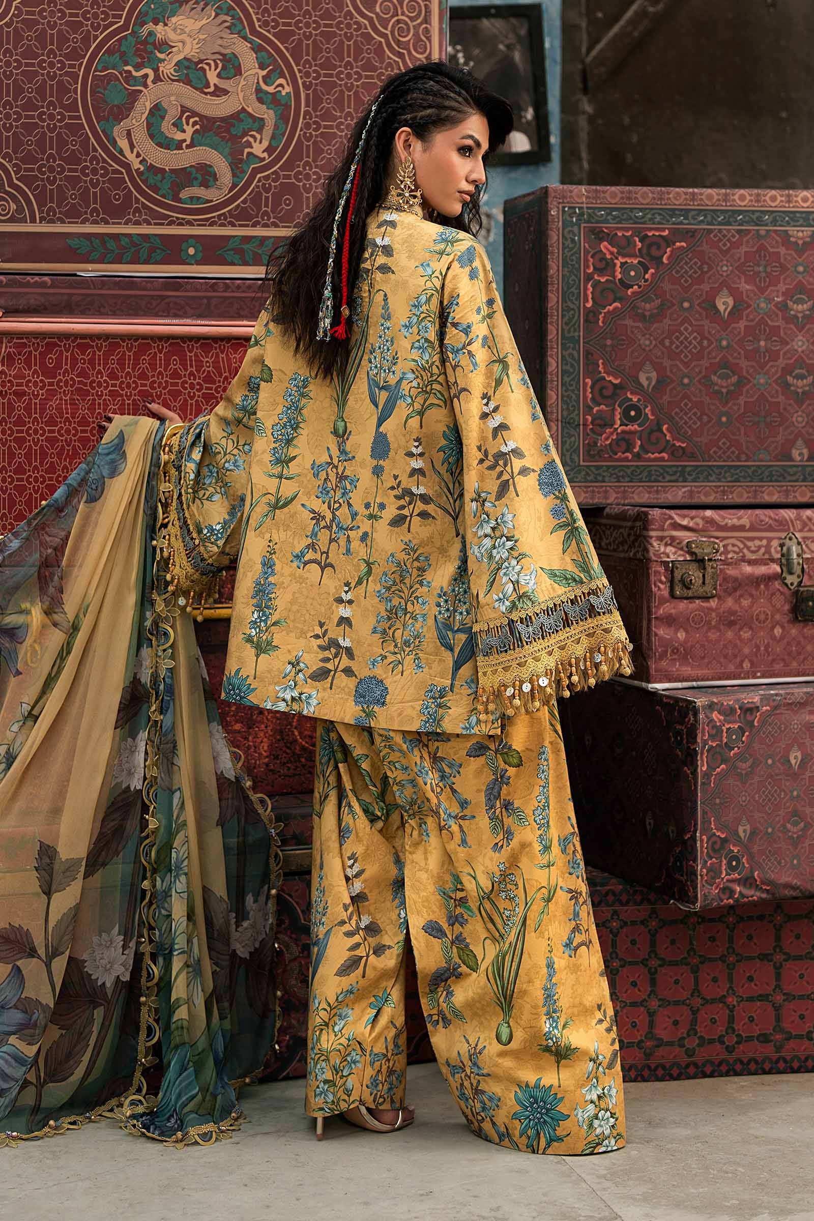 Maria B M Prints fall winter '26-MPT-3106 A - Image 3