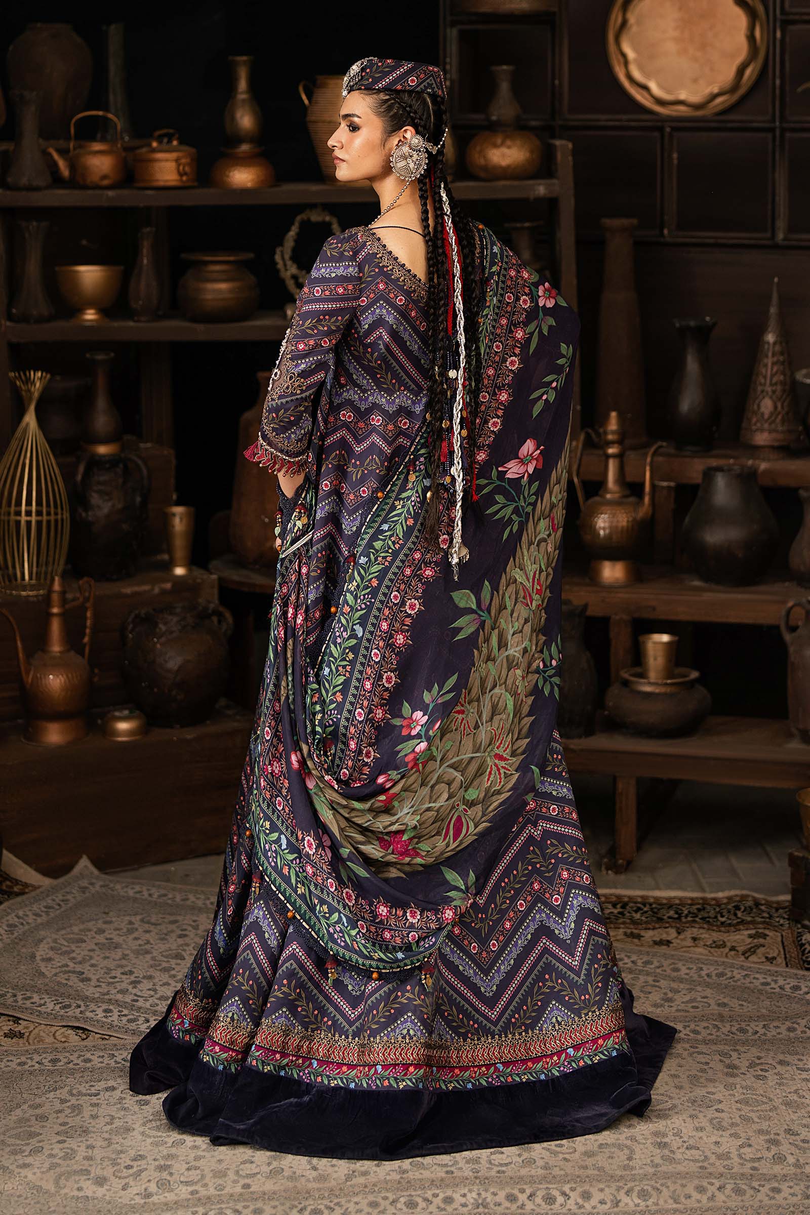Maria B M Prints fall winter '26-MPT-3107 B - Image 4