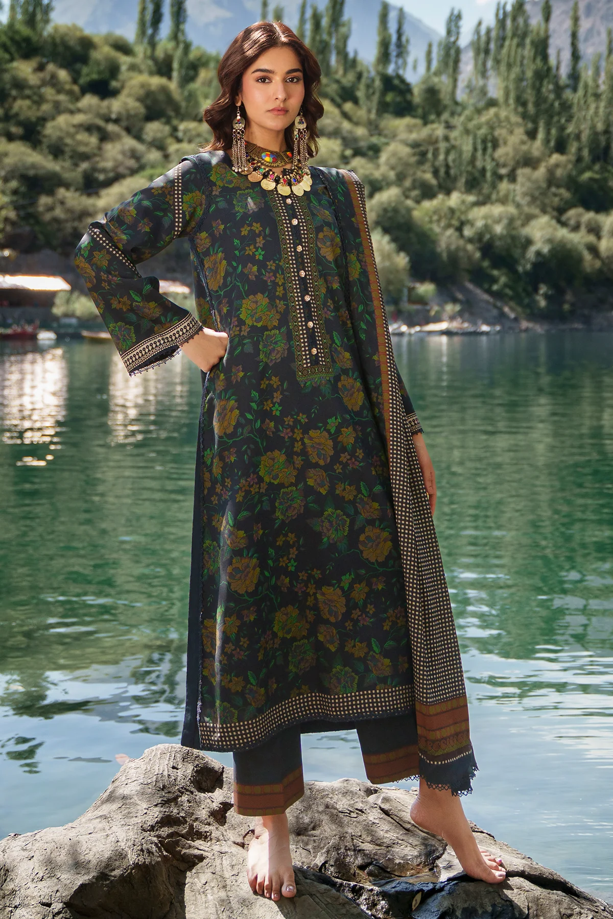 Charizma C Prints Linen Collection '26-CPW6-02