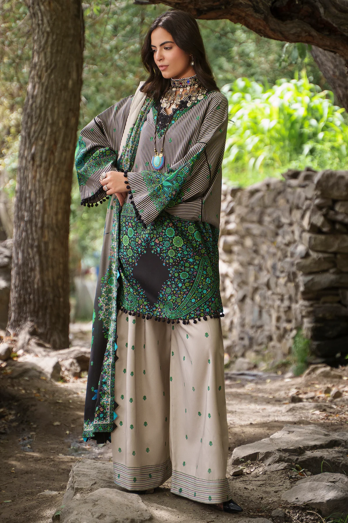 Charizma C Prints Linen Collection '26-CPW6-05 - Image 2