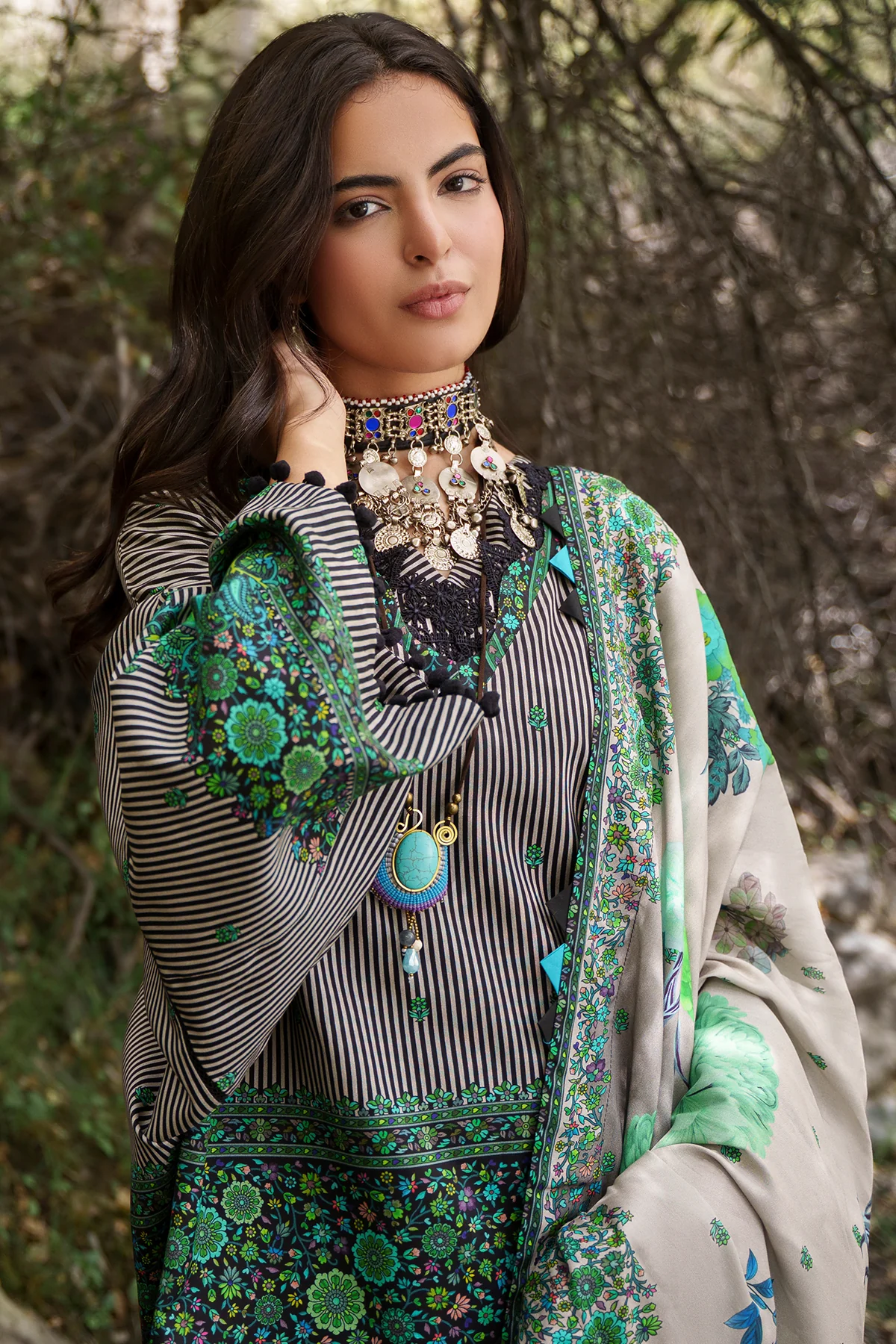 Charizma C Prints Linen Collection '26-CPW6-05 - Image 3