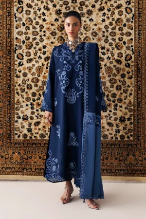 Qalamkar Q Linen Linen '26-QLW-QLW-10 Seran