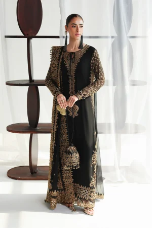 Qalamkar Chiffon '26-QCC-06 WALIYA