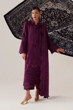 Qalamkar Q Linen Linen '26-QLW-07 MAHEEN