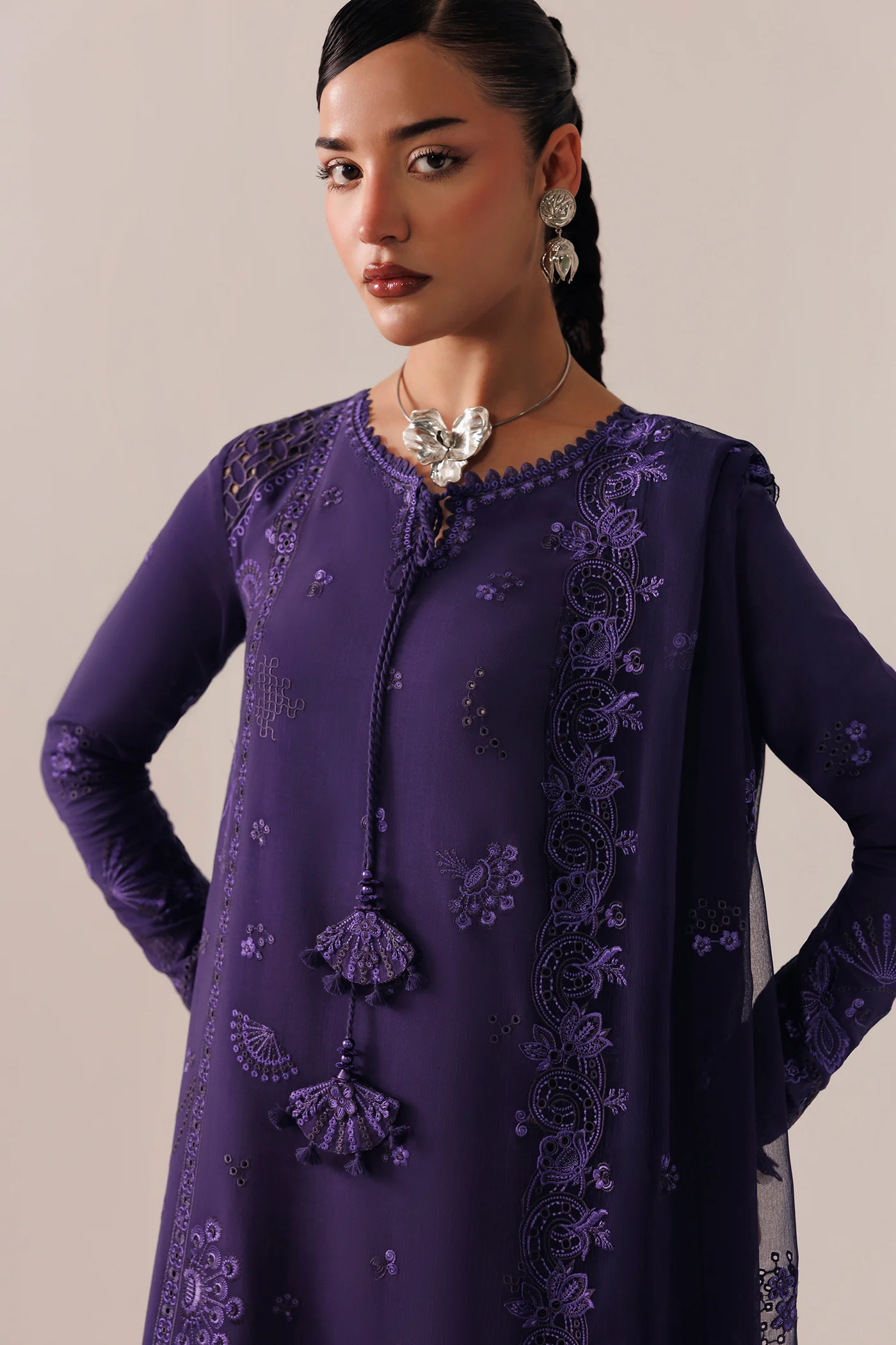 Qalamkar Q Linen Linen '26-QLW-05 ZEEMAL - Image 2