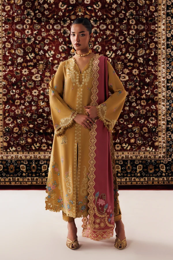 Qalamkar Q Linen Linen '26-QLW-06 NYRA