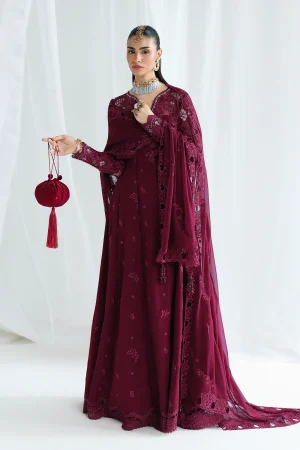 Qalamkar Chiffon '26-QCC-03 WAFA