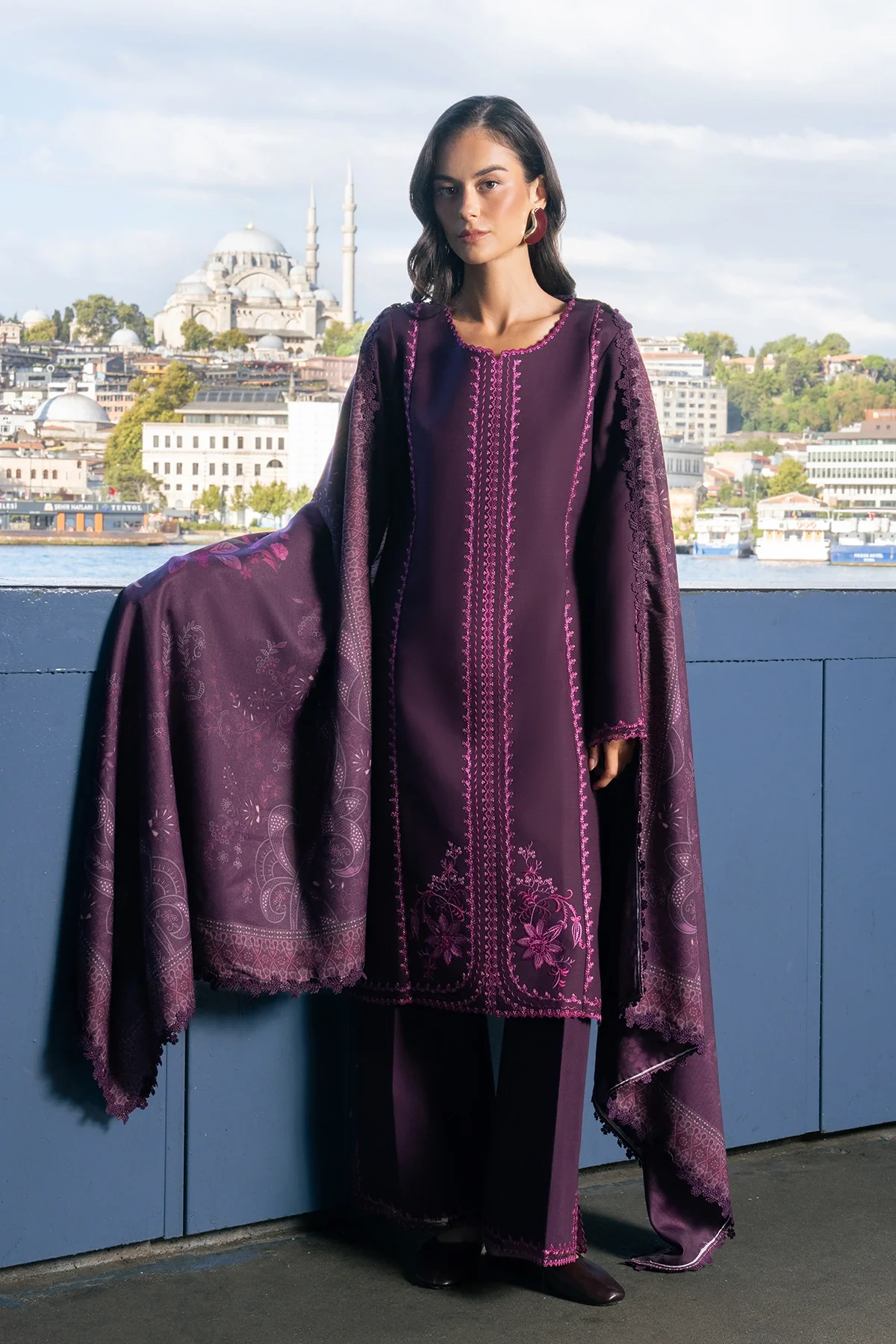 Rang Rasiya winter Collection '26-Mauve