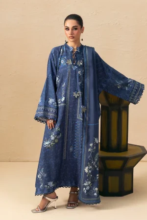 Qalamkar Q Prints winter '26-QPW-05 (B) Calina