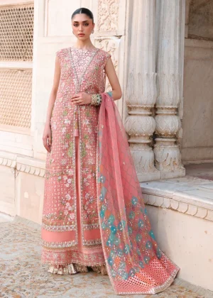 Saira Shakira Wedding Collection '26-DAPHNE - Coral Pink