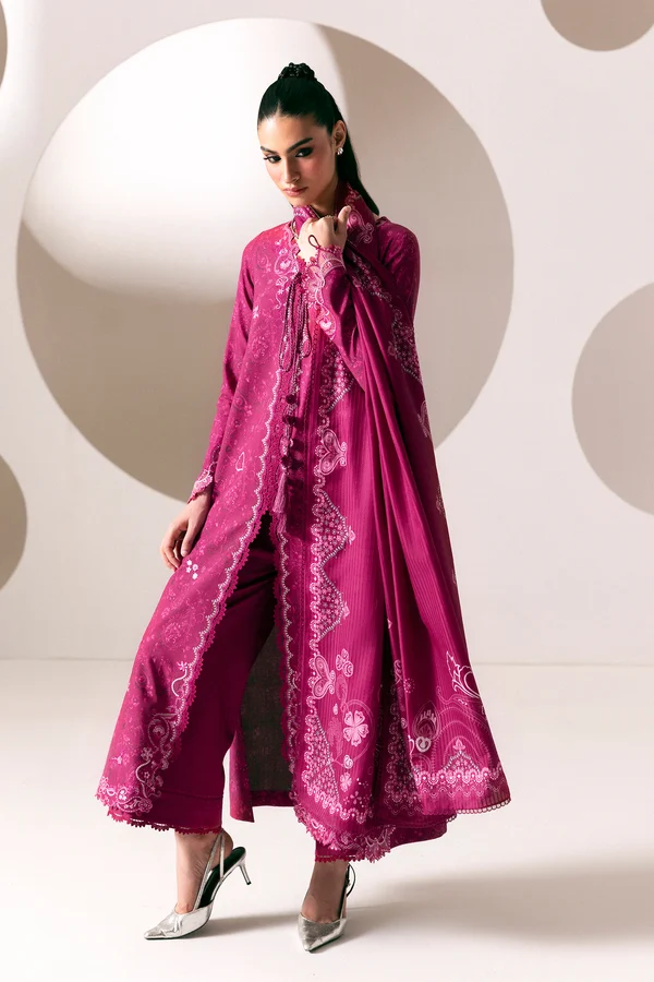 Qalamkar Q Prints winter '26-QPW-01 (B) Kaira - Image 3