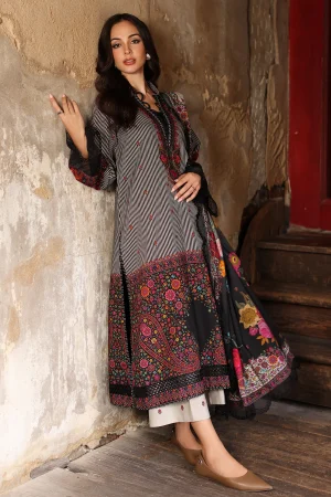 Charizma Aniq Linen with Shawl '26- ANW7-12