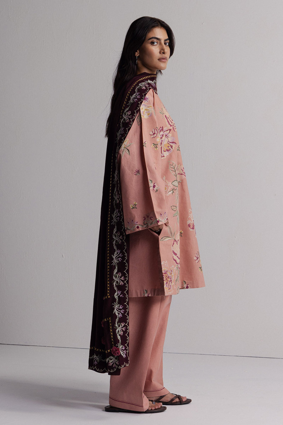 Coco by Zara Shahjahan winter '26-RAKHSH-3A - Image 3