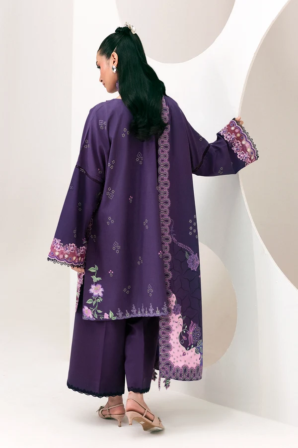 Qalamkar Q Prints winter '26-QPW-09 (A) Ramsha - Image 3