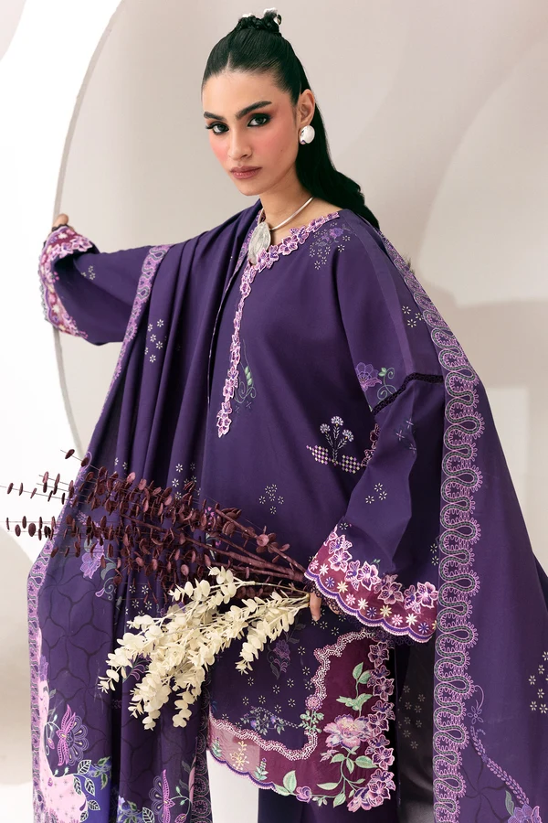 Qalamkar Q Prints winter '26-QPW-09 (A) Ramsha - Image 2