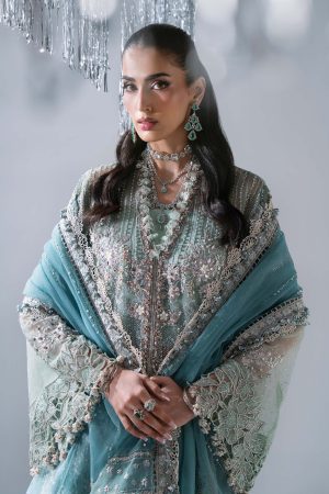 Maria B MBROIDERED '26-BD-3107-Sea Green