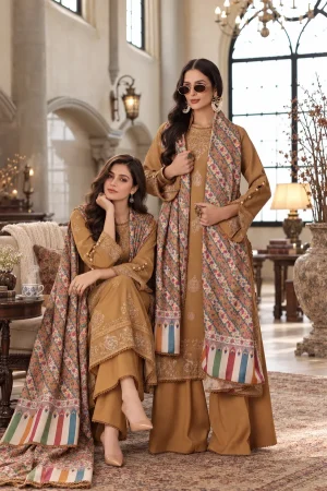 Noor Printkhas winter '26-D10 A - Autumn Saffron