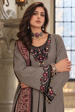 Noor Printkhas winter '26-D9 A - classic Black Pinstripes