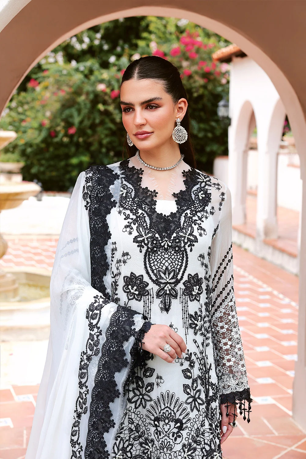 Saira Rizwan Lumiere Festive Chiffon '26-PEARL-LU26-05