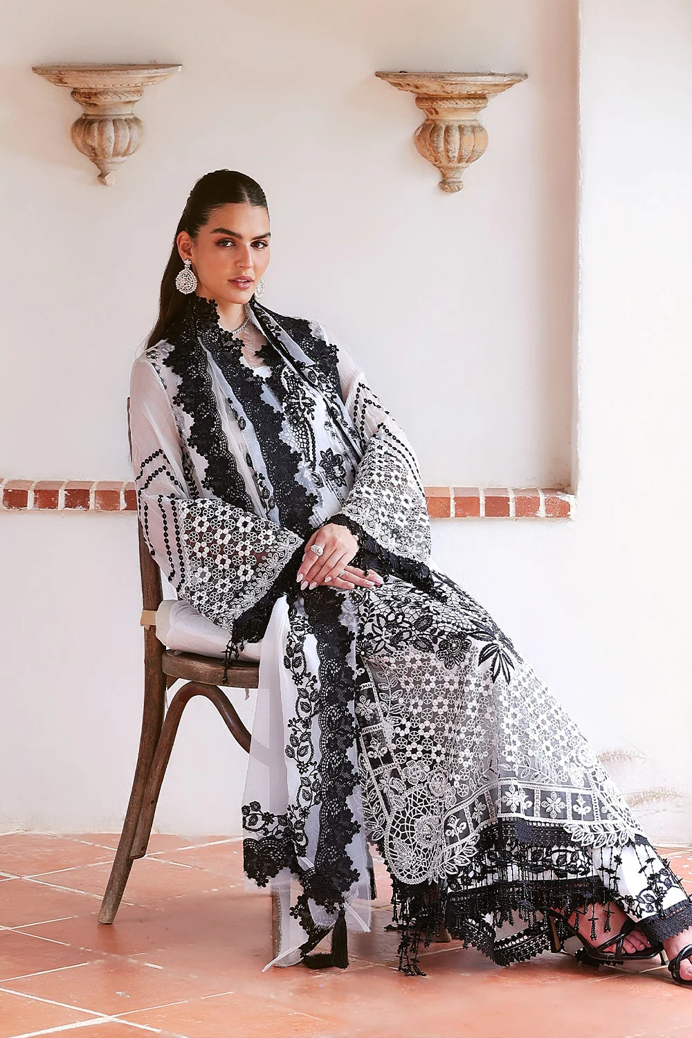 Saira Rizwan Lumiere Festive Chiffon '26-PEARL-LU26-05 - Image 3