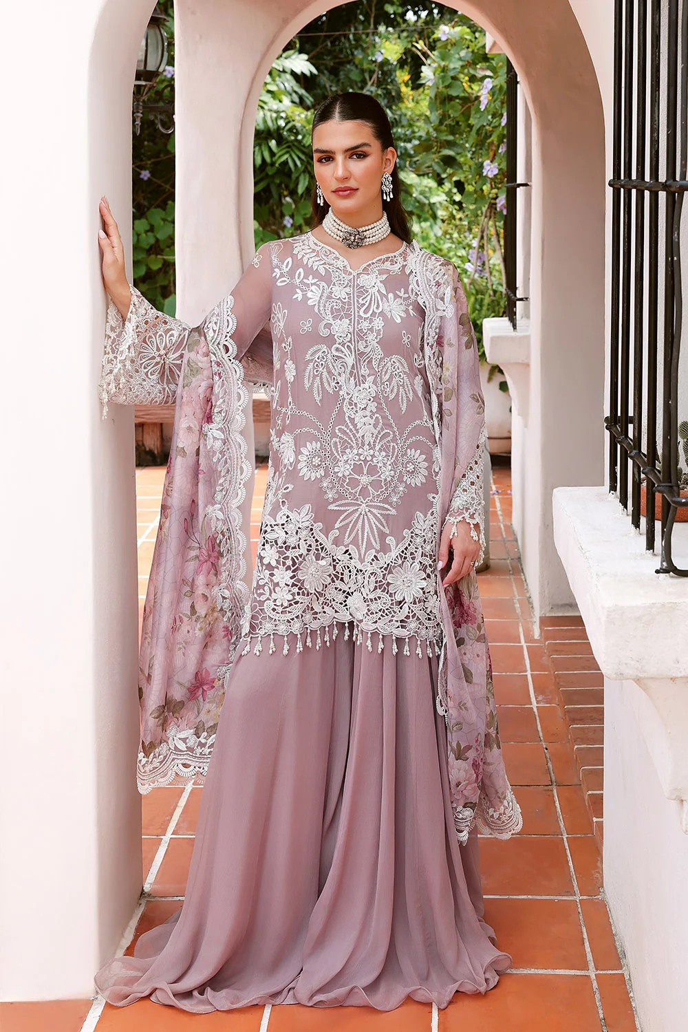 Saira Rizwan Lumiere Festive Chiffon '26-Zoom PETAL-LU26-02 - Image 2