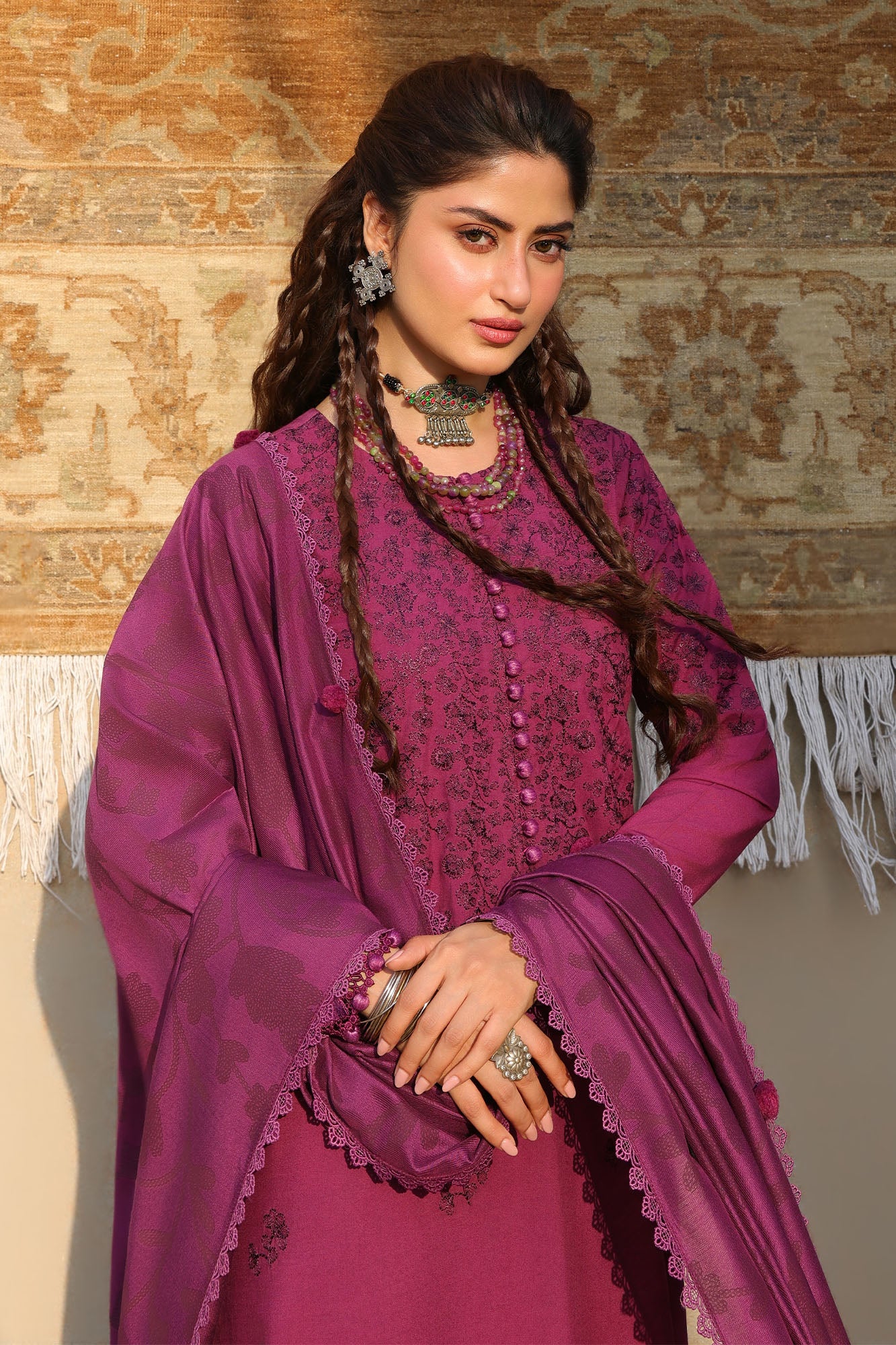 Cross Stitch winter collection '26- VELVET FUCHSIA - Image 3