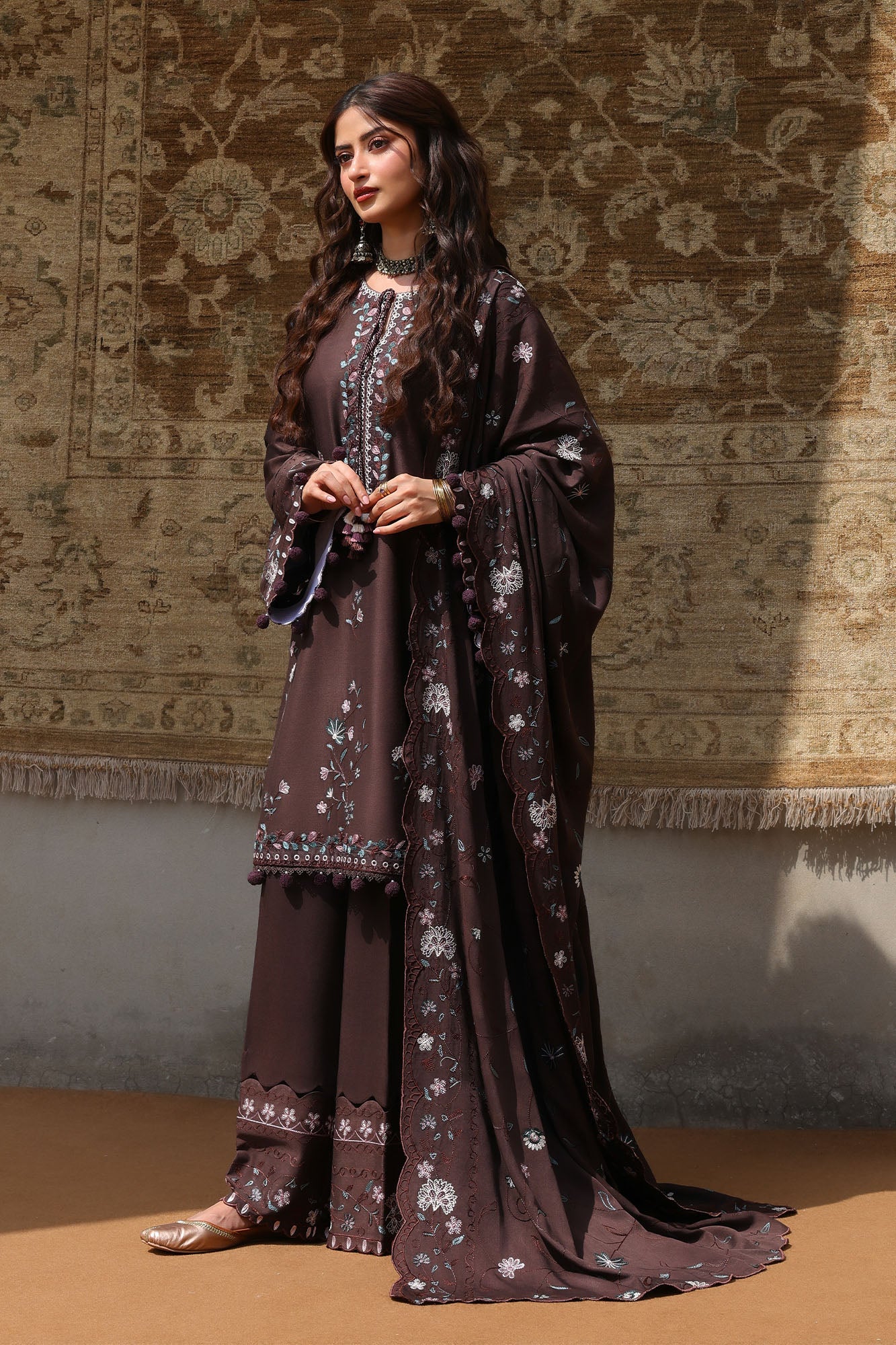 Cross Stitch winter collection '26- DEEP WALNUT