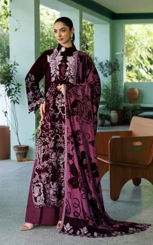 Asifa and Nabeel Plush Luxury winter '26-Wine Shine