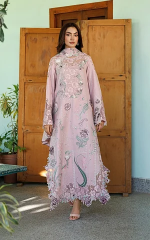 Asifa and Nabeel Plush Luxury winter '26-Winter Rose