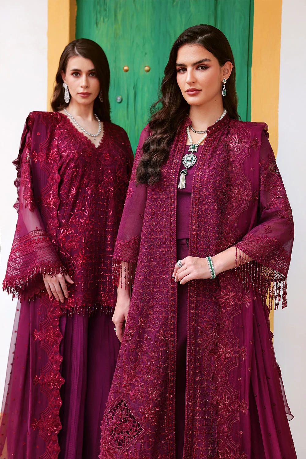 Saira Rizwan Lumiere Festive Chiffon '26-WILLOW-LU26-04 - Image 3