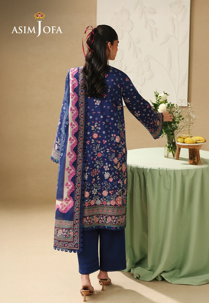 Asim Jofa Lawn Prints '26-AJUBC-03 - Image 2